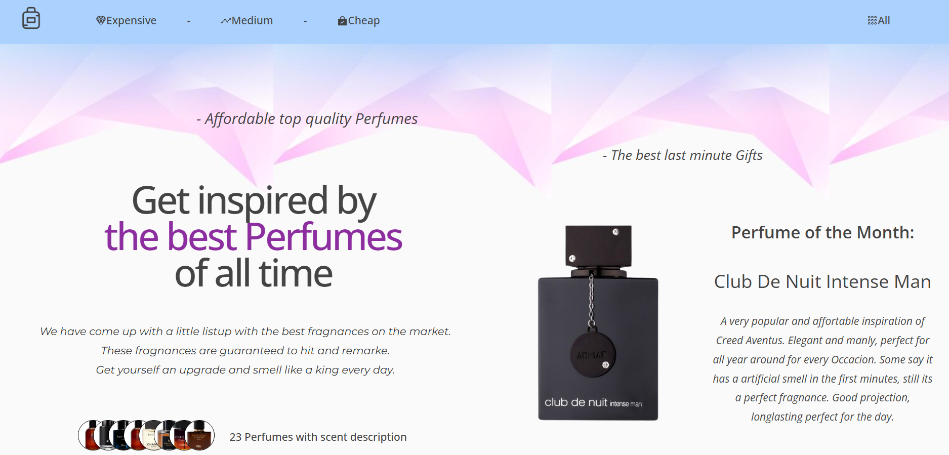 Screenshot of my Project